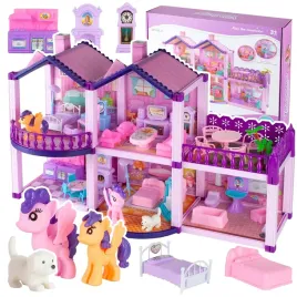 prezent-dla-dziewczynki-willa-kucykow-domek-dla-lalek-kucykow-meble-figurki