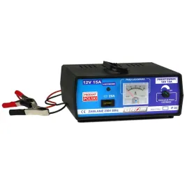 Zdjęcie produktu Prostownik z regulacją ładowania GROM 12V 15A