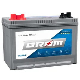 Zdjęcie produktu Akumulator głębokiego rozładowania GROM MARINE 90Ah 700A M31-DC