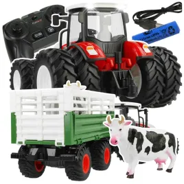 zdalnie-sterowany-traktor-ciagnik-wywrotka-przyczepa-figurka-krowy-swiatla