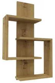 polka-wiszaca-scienna-zygzak-regal-na-ksiazki-80-cm-dab-artisan