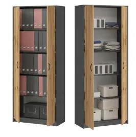 szafa-na-buty-regal-tom-antracyt-dab-wotan-szafka-biuro