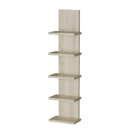 polka-wiszaca-panel-scienna-5-polek-mocowanie-niewidoczne-100-cm-dab-sonoma