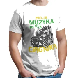koszulka-meska-moja-muzyka-to-ryk-ciagnika