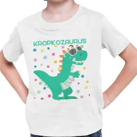 koszulka-dziecieca-na-dzien-kropki-do-przedszkola-szkoly-128-dinozaur