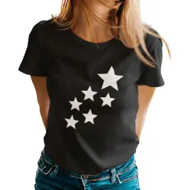 koszulka-damska-z-nadrukiem-gwiazdki-t-shirt