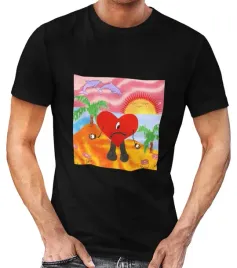 koszulka-meska-ban-bunny-un-verano-sin-ti-czarny