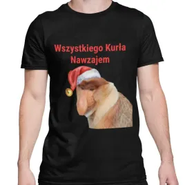koszulka-swiateczna-nosacz-janusz-wszystkiego-kurla-nawzajem-smieszna