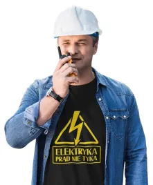 koszulka-prezent-dla-elektryka-prad-nie-tyka