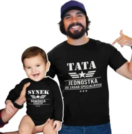 koszulka-dla-taty-synka-prezent-komplet-dzien-ojca