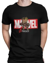 groot-marvel-koszulka-meska-tshirt-grot-czarna