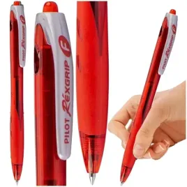 dlugopis-olejowy-z-zatyczka-czerwony-rexgrip-biurowy-szkolny-pilot