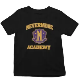 t-shirt-dzieciecy-wednesday-addams-nevermore