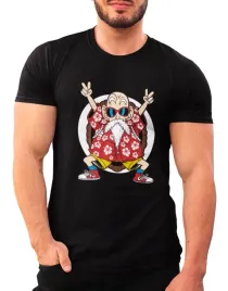 koszulka-dragon-ball-genialny-zolw-roshi-manga