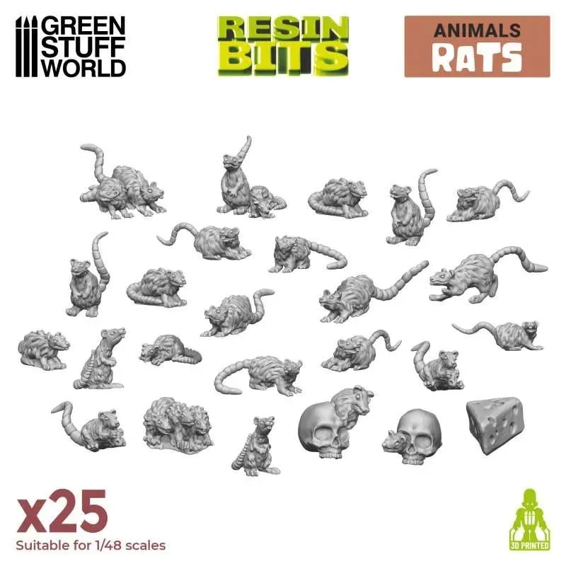 3d-printed-small-rats-szczury-25-szt