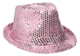kapelusz-fedora-cekinowy-blyszczacy-jasny-rozowy