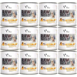 mokra-karma-dla-psow-vetexpert-raw-paleo-indyk-adult-can-12x800g