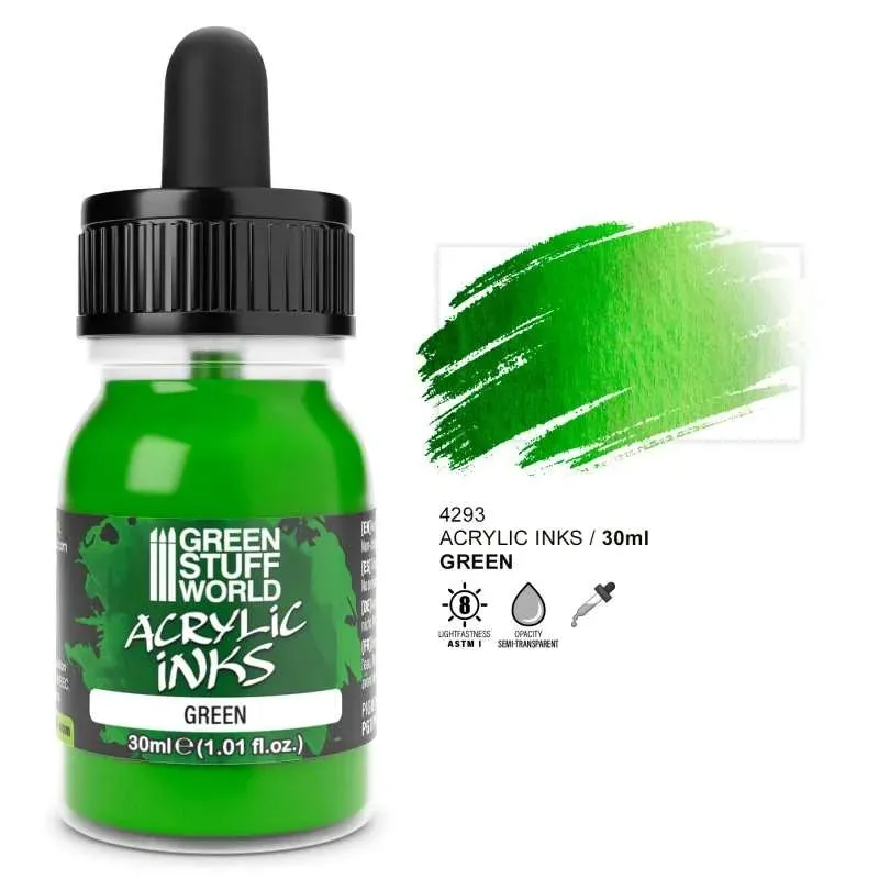 gsw-acrylic-ink-opaque-green-30ml