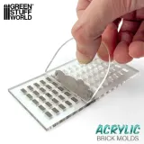 acrylic-molds-regular-bricks-plastikowe-formy-stan-nowy