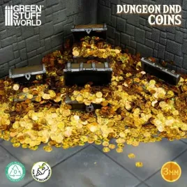 dungeon-dnd-coins-treasure-miniature-rpg-coins-mini-monety-skarby