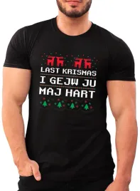 koszulka-swiateczna-meska-prezent-pod-choinke-last-christmas-last-krismas