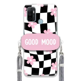 etui-do-oppo-a53-uchwyt-sznurek-kratka-czarno-bialy