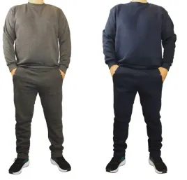 dres-meski-komplet-dresowy-szary-granat-w-komplecie-taniej-l