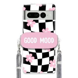 etui-do-google-pixel-7-pro-uchwyt-sznurek-kratka-czarno-bialy