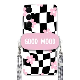 etui-do-samsung-a55-5g-uchwyt-sznurek-kratka-czarno-bialy