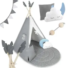 namiot-tipi-dla-dzieci-nk-406-nukido-szary