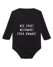 body-dzieciece-nie-spac-wstawac-cyca-dawac-prezent