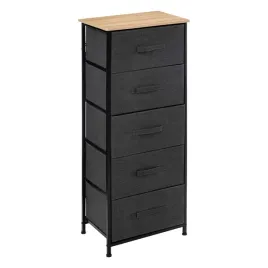 organizer-lazienkowy-regal-z-5-pojemnikami-tekstylnymi-na-kosmetyki-szary