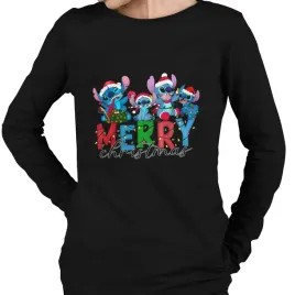 swiateczna-koszulka-dziecieca-z-dlugim-rekawem-stich-merry-christmas