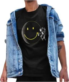 koszulka-kosmos-ksiezyc-astronauta-tshirt-czarny