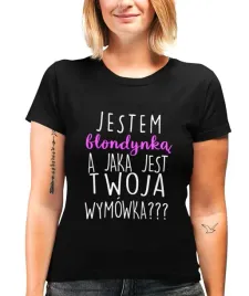 koszulka-damska-nadrukiem-dla-blondynki-blondynka