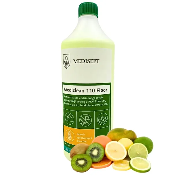 Płyn do podłóg Medisept 1L Egzotyczny Koncentrat Mediclean 110 Floor