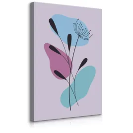 obraz-na-plotnie-kwiat-natura-styl-boho-abstrakcja-70x100