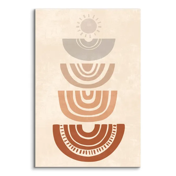 obraz-na-plotnie-styl-boho-abstrakcja-aztecki-wzor-40x60-stan-nowy