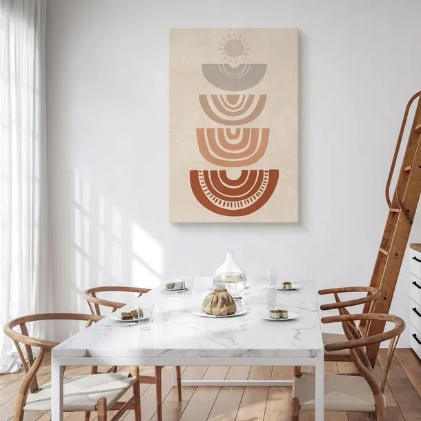 obraz-na-plotnie-styl-boho-abstrakcja-aztecki-wzor-40x60-format-pionowy