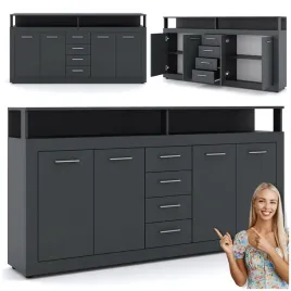komoda-z-szufladami-do-salonu-przedpokoju-antracyt-blago-190-cm