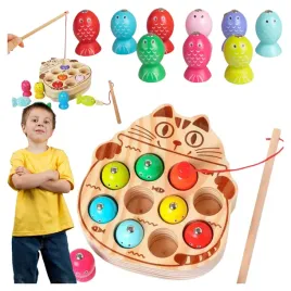 gra-zrecznosciowa-lowienie-rybek-dla-dzieci-drewniane-magnesy-dwie-wedki