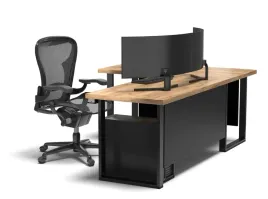 biurko-narozne-z-blendami-loft-industrial-dab-craft-zloty-gaming-lewe