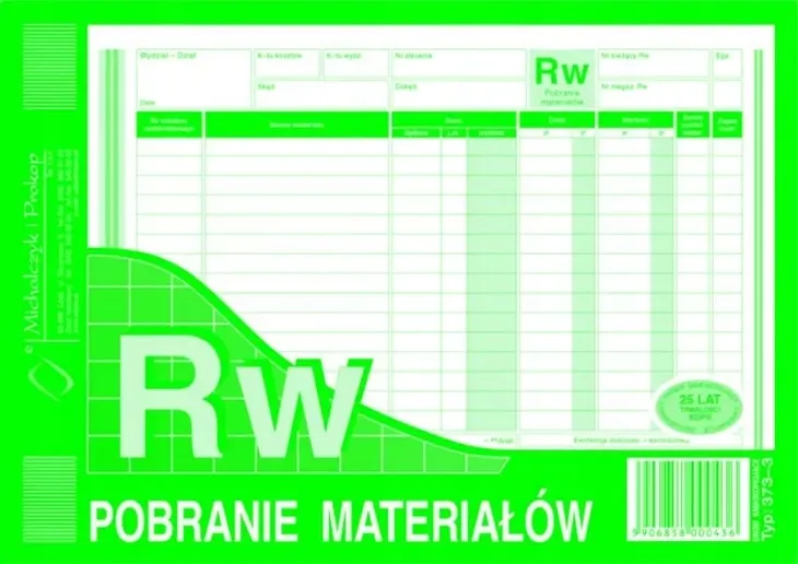 mich-rw-pobranie-materialu-a5-stan-nowy