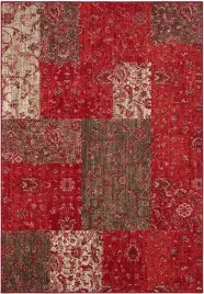 dywan-do-salonu-160x230cm-nowoczesny-czerwony-wzor-z-miekkim-wlosem