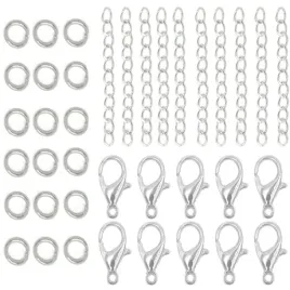 zapiecia-karabinczyki-40szt-kolka-ogniwa-lancuszek-przedluzka-bizuteria-diy