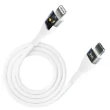 kabel-usb-typ-c-lightning-3mk-20w-3a-bialy-waga-z-opakowaniem-0-05-kg