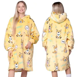 koc-bluza-oversize-gruba-kocobluza-2w1-xxl-pieski-prezent-na-wielkanoc