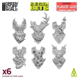 3d-printed-set-plague-god-tower-shields-tarcze-6-szt