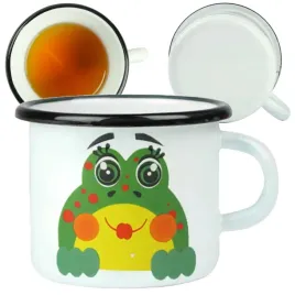 kubek-emaliowany-500ml-z-uchem-9cm-wzor-zabka-zdzisia-do-kawy-herbaty