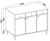 komoda-827-tokyo-2-eucaliptus-stan-nowy